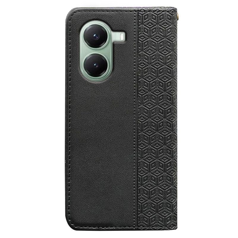Flip Cover Poco X7 Pro 5G Motif à Carreaux