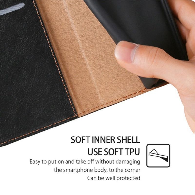 Flip Cover Poco X7 Pro 5G Simili Cuir Texturé