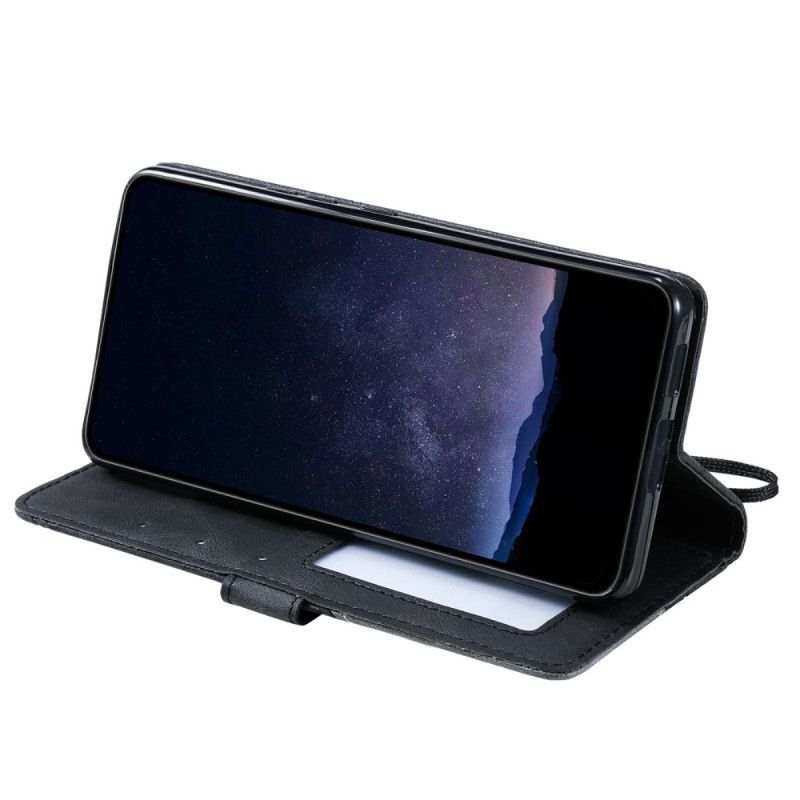 Housse Poco X7 Pro 5G Bicolore Lignes Géométriques