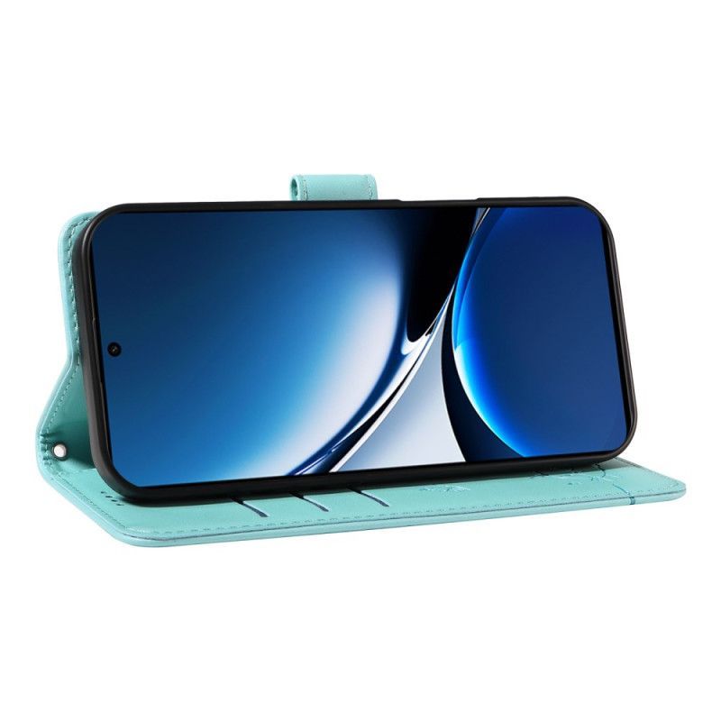 Housse Poco X7 Pro 5G Design Chat à Lanière