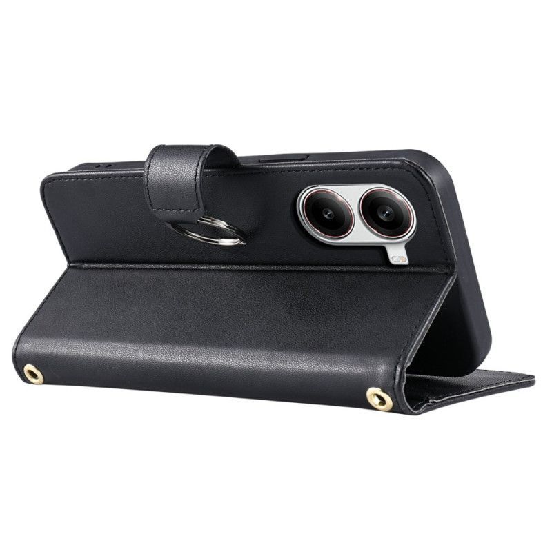 Housse Poco X7 Pro 5G Design Matelassé avec Lanière et Bandoulière