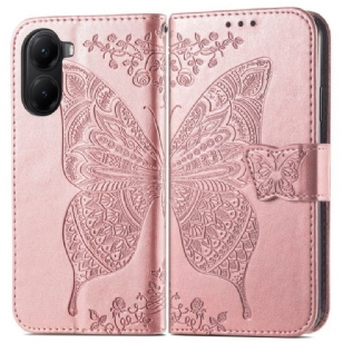 Housse Poco X7 Pro 5G Papillon Baroque