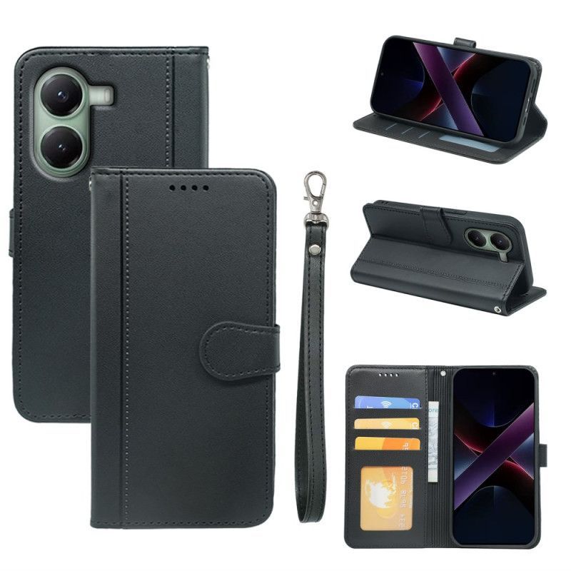 Housse Poco X7 Pro 5G Premium à Lanière