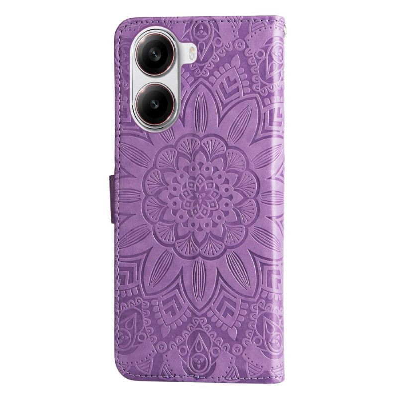 Housse Poco X7 Pro Mandala à Lanière