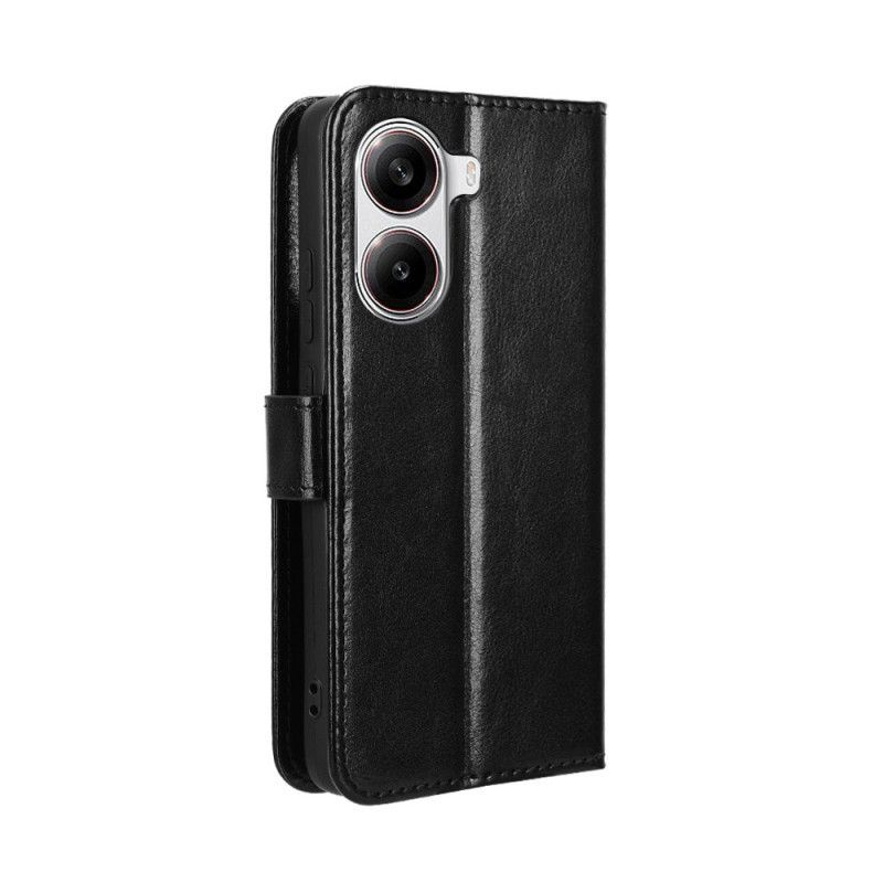 Housse Poco X7 Pro Simili Cuir Flahy