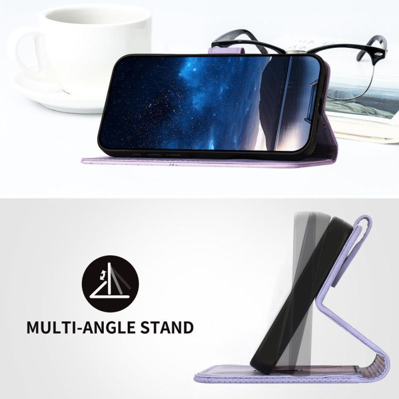 Housse Xiaomi Poco X7 Pro 5G Motif Géométrique et Papillons