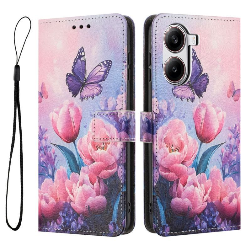 Housse Xiaomi Poco X7 Pro 5G Peinture Florale