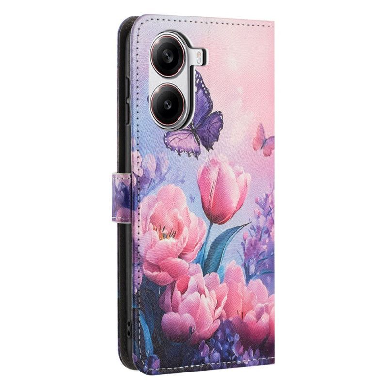 Housse Xiaomi Poco X7 Pro 5G Peinture Florale