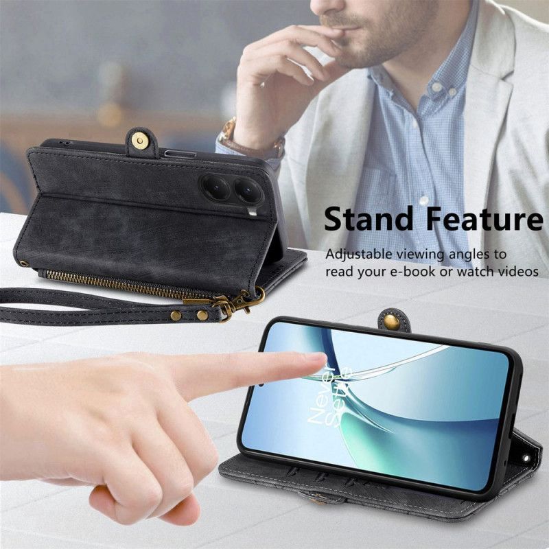 Housse Xiaomi Poco X7 Pro 5G Portefeuille Lignes Géométriques