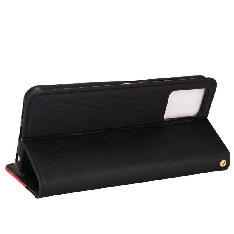 Housse Vivo Y21 / Y21s / Y33s flip cover simili cuir rétro