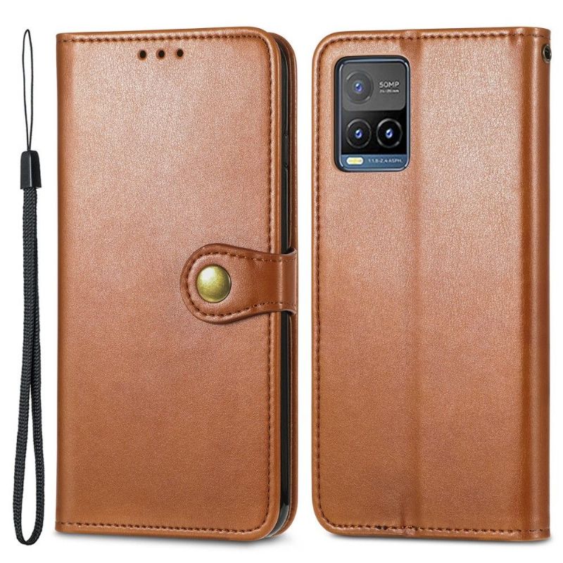 Housse Vivo Y21 / Y21s / Y33s Indila Simili Cuir Porte Cartes