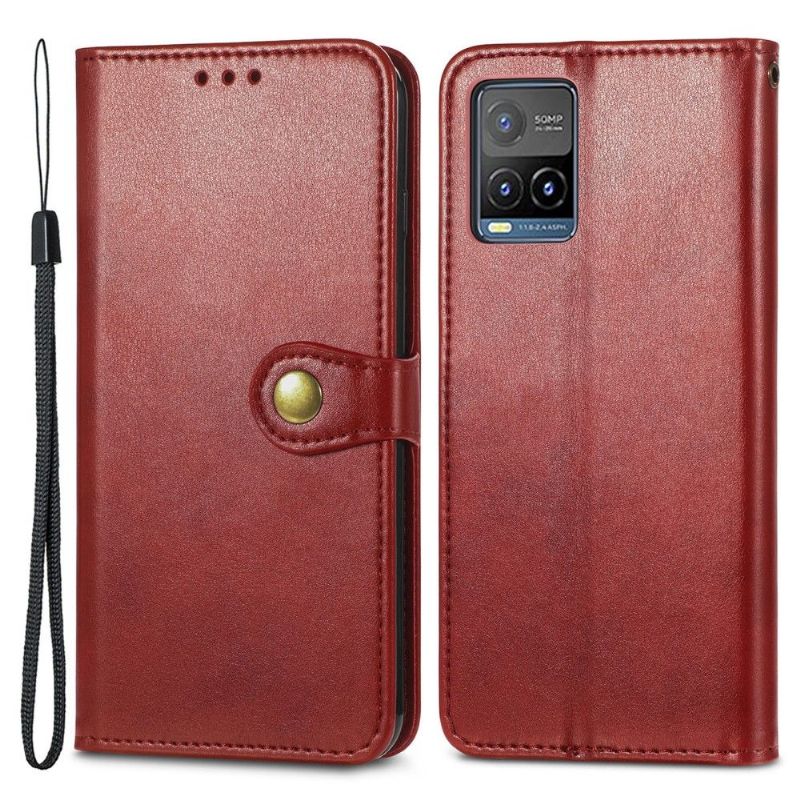 Housse Vivo Y21 / Y21s / Y33s Indila Simili Cuir Porte Cartes