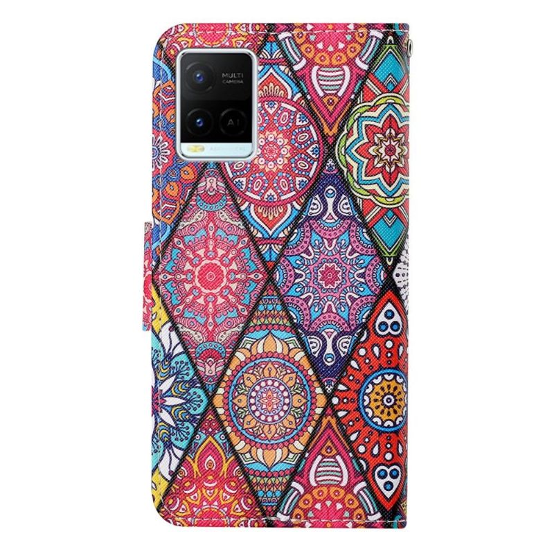 Housse Vivo Y21 / Y21s / Y33s Kaleidoscope Mandala