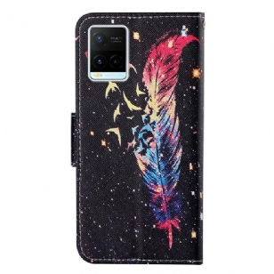 Housse Vivo Y21 / Y21s / Y33s La plume