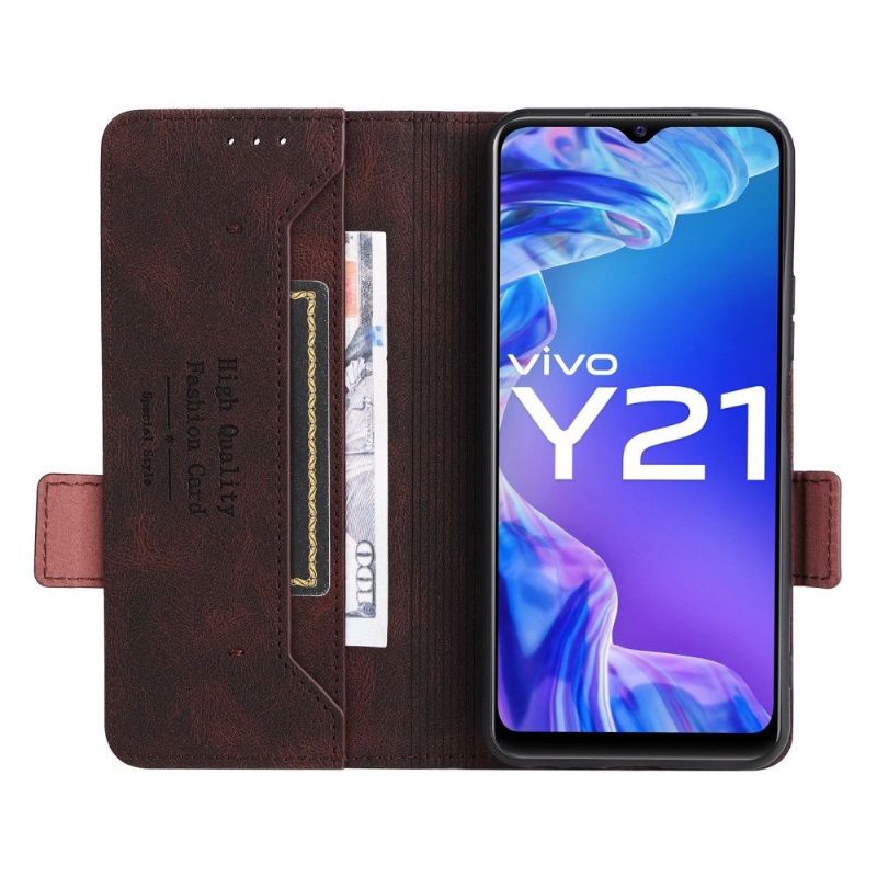 Housse Vivo Y21 / Y21s / Y33s porte cartes Filiz