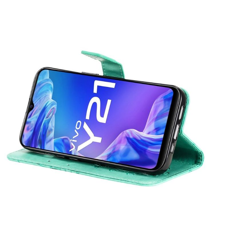 Housse Vivo Y33s / Y21 / Y21s Papillons fonction support
