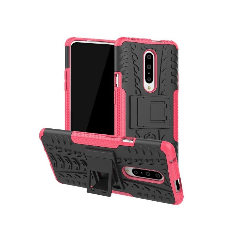 OnePlus 7 - Coque antidérapante avec support intégré