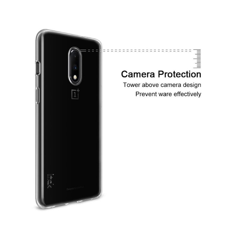 OnePlus 7 - Coque transparente ultra souple