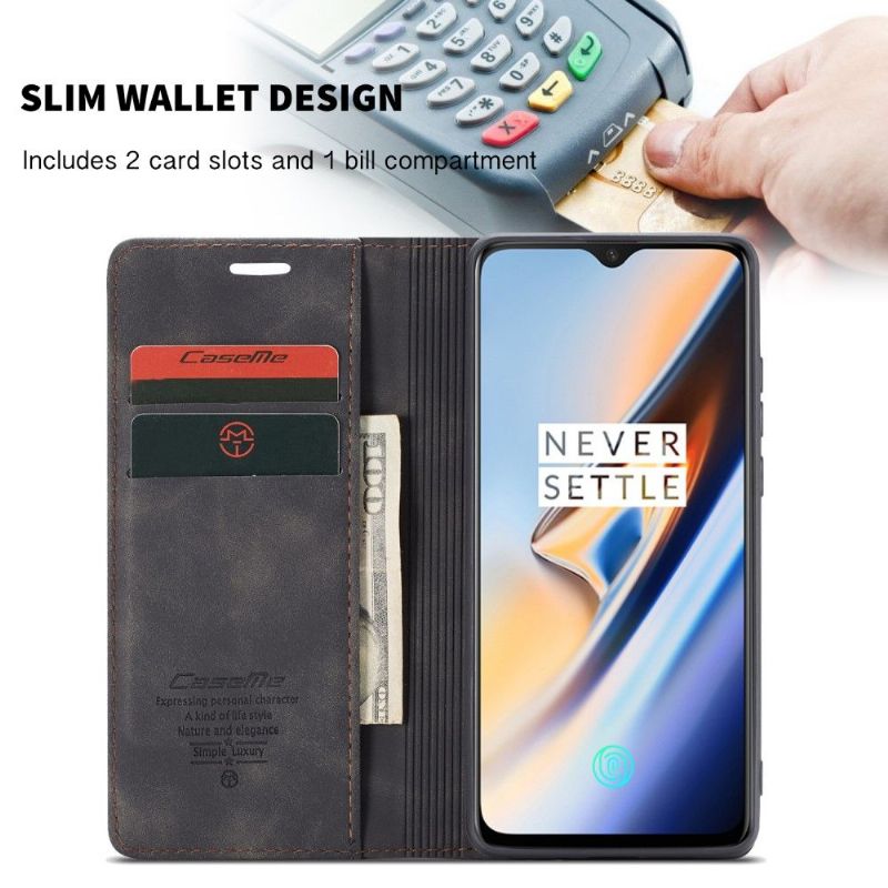 OnePlus 7 - Étui imitation cuir premium