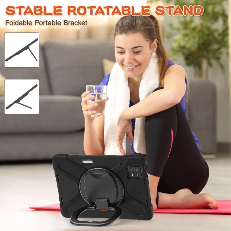 Coque Xiaomi Pad 6 Support Rotatif et Bandoulière