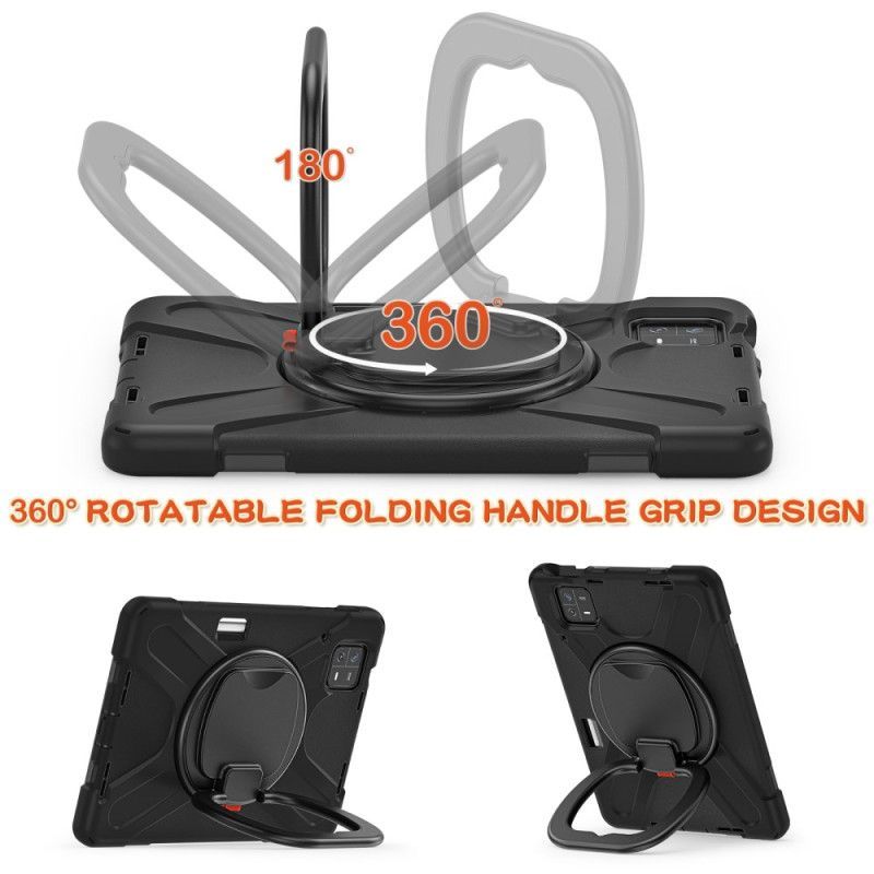 Coque Xiaomi Pad 6 Support Rotatif et Bandoulière