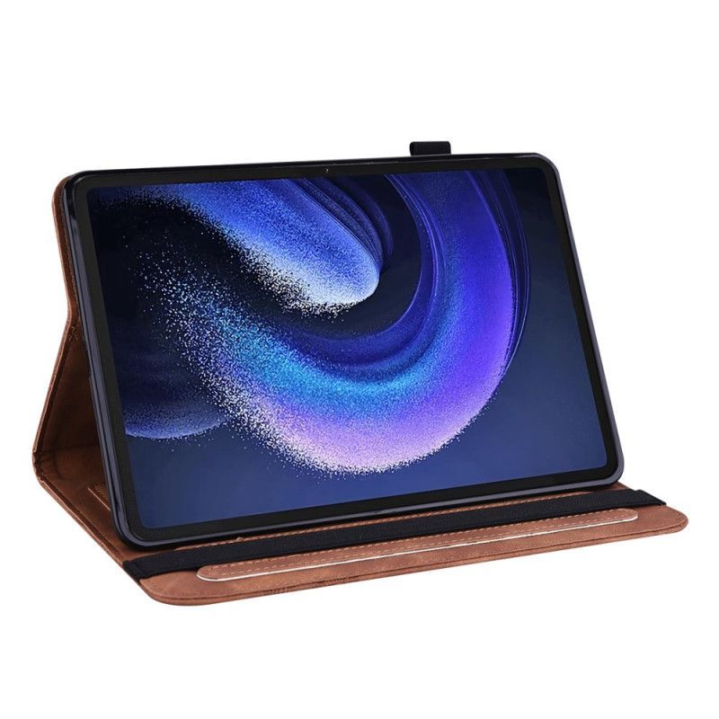Étui pour Xiaomi Pad 6 avec Fonction Portefeuille et Support