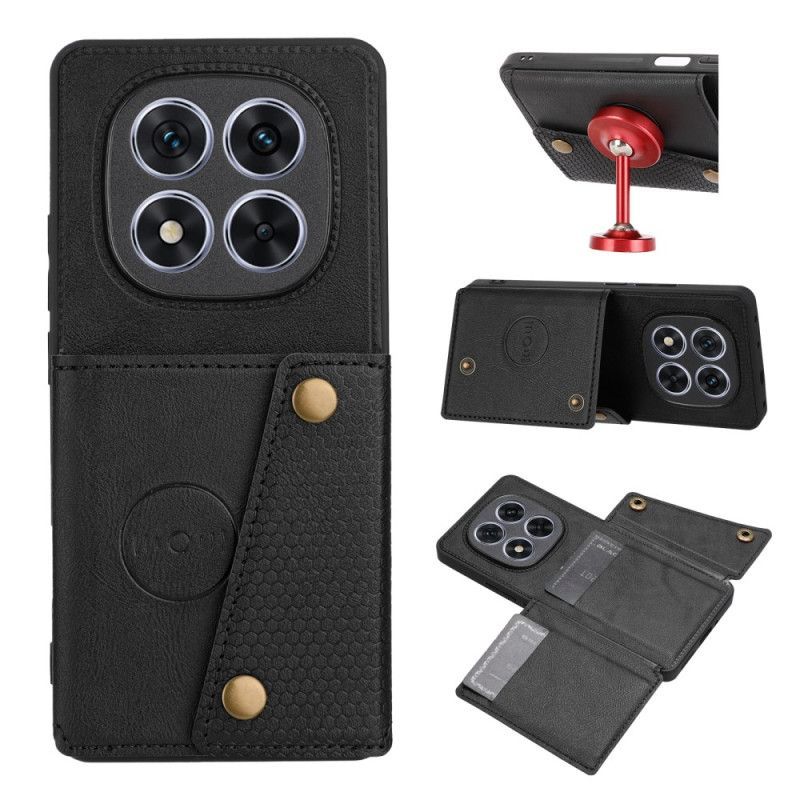 Coque Xiaomi Redmi Note 15 5G / 4G / Poco M8 5G Porte-Cartes et Support Intégré