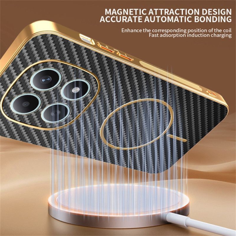 Coque Xiaomi Redmi Note 15 5G / 4G / Poco M8 5G Texture Fibre de Carbone