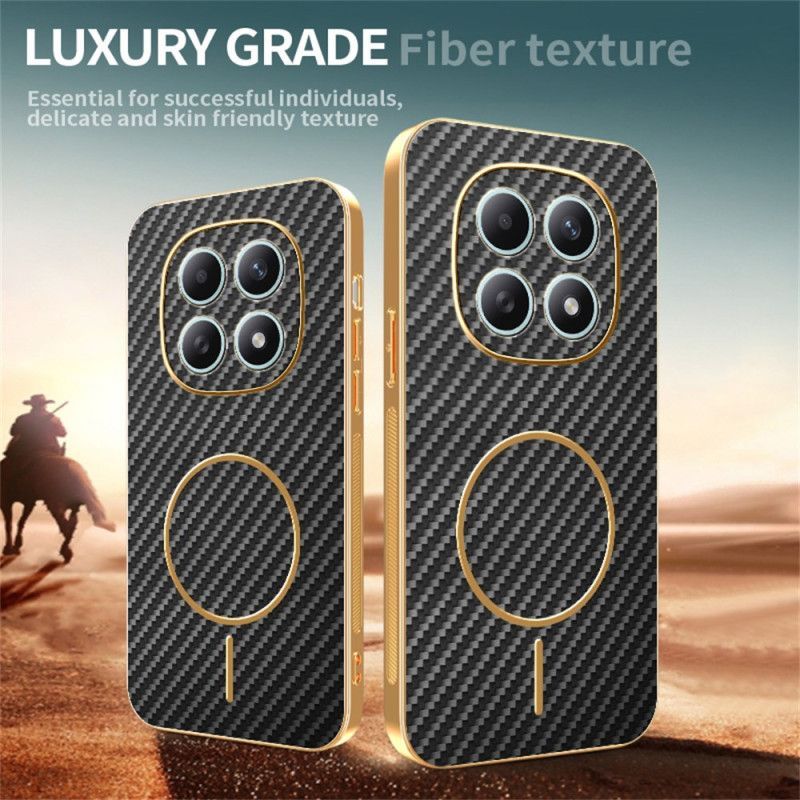 Coque Xiaomi Redmi Note 15 5G / 4G / Poco M8 5G Texture Fibre de Carbone