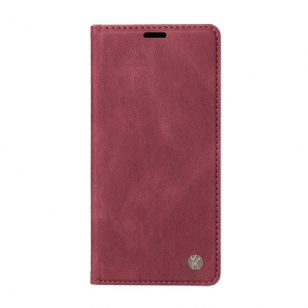 Flip Cover Xiaomi Redmi Note 15 5G / 4G / Poco M8 5G Effet Daim YIKATU