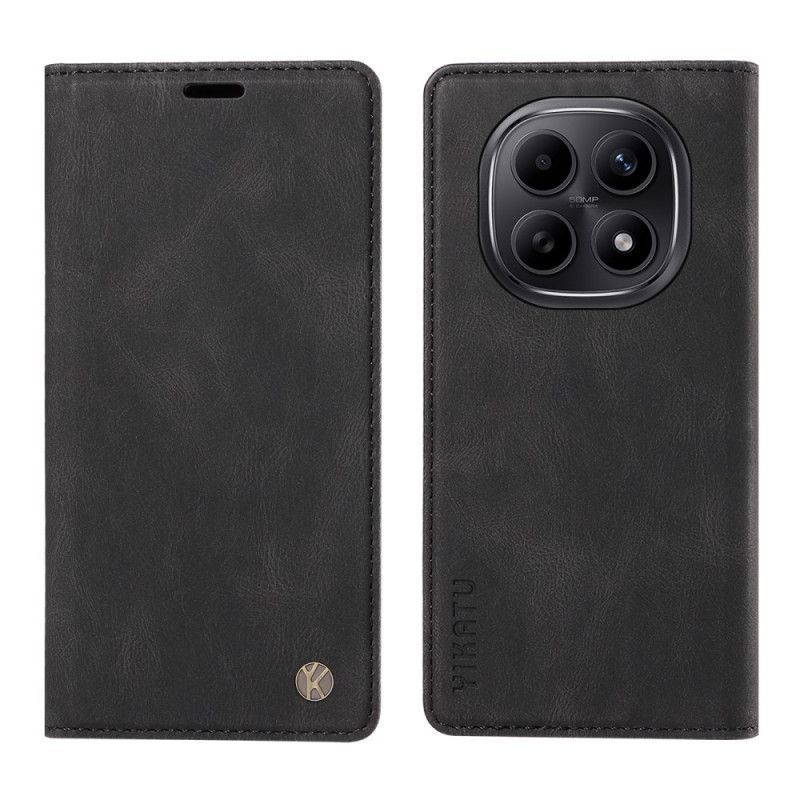 Flip Cover Xiaomi Redmi Note 15 5G / 4G / Poco M8 5G Effet Daim YIKATU