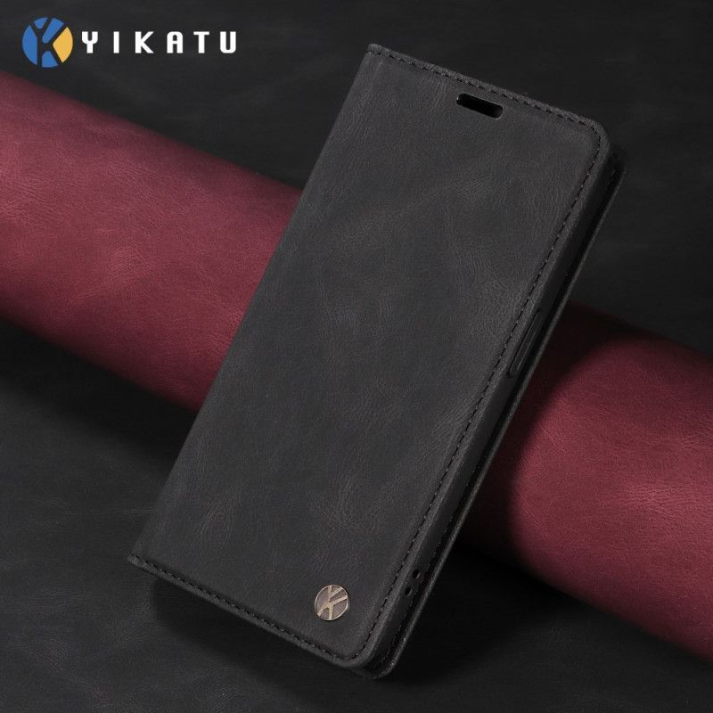 Flip Cover Xiaomi Redmi Note 15 5G / 4G / Poco M8 5G Effet Daim YIKATU
