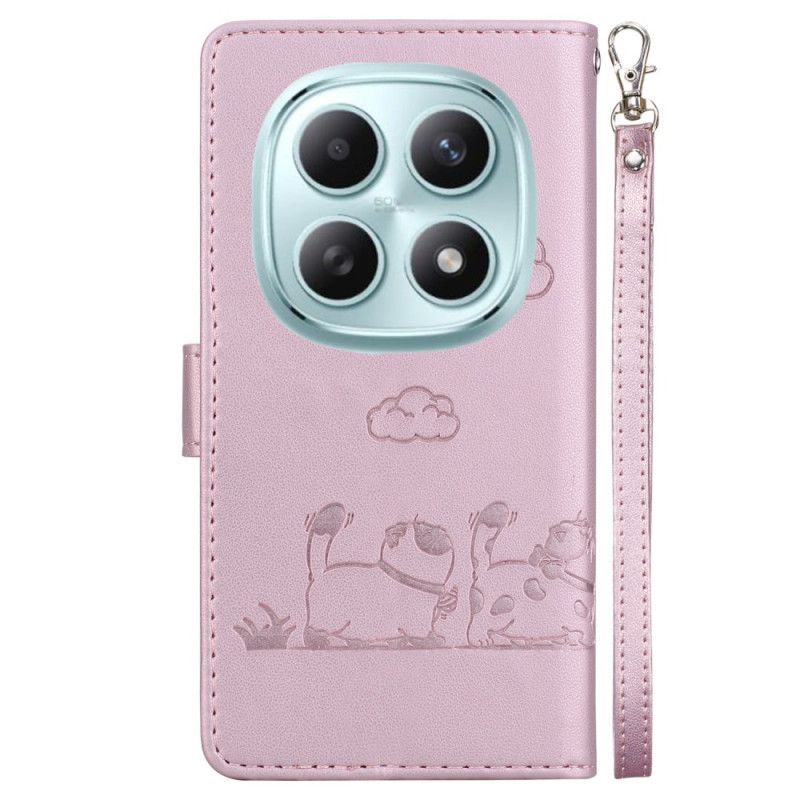 Housse Xiaomi Redmi Note 15 5G / 4G / Poco M8 5G Blocage RFID et Motif Chaton