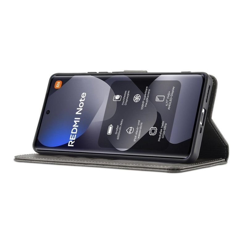 Housse Xiaomi Redmi Note 15 5G / 4G / Poco M8 5G Effet Cuir LC.IMEEKE