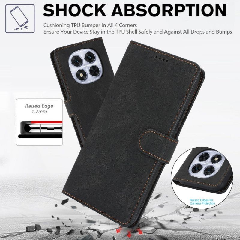 Housse Xiaomi Redmi Note 15 5G / 4G / Poco M8 5G Effet Daim Rétro