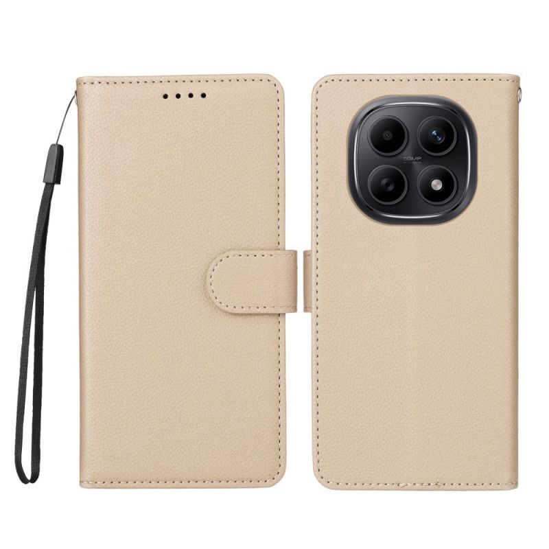 Housse Xiaomi Redmi Note 15 5G / Poco M8 5G Blocage RFID et Lanière