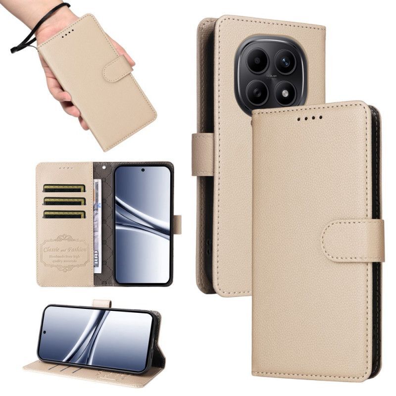 Housse Xiaomi Redmi Note 15 5G / Poco M8 5G Blocage RFID et Lanière