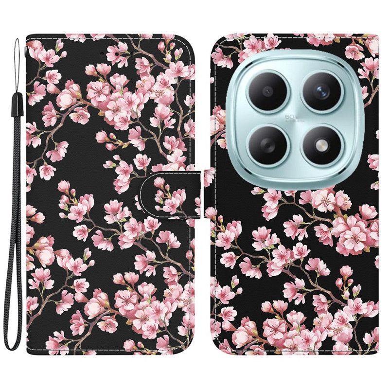 Housse Xiaomi Redmi Note 15 5G / Poco M8 5G Fleurs de Prunier