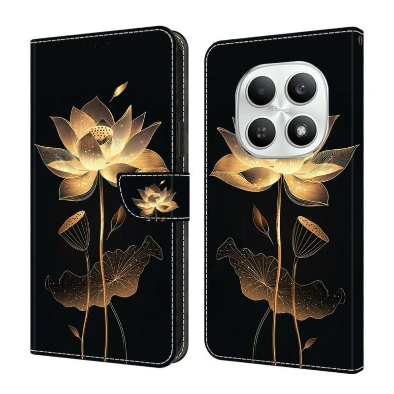 Housse Xiaomi Redmi Note 15 5G / Poco M8 5G Lotus Doré