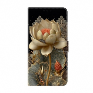 Housse Xiaomi Redmi Note 15 5G / Poco M8 5G Lotus Doré