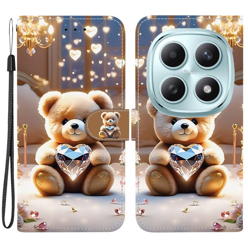 Housse Xiaomi Redmi Note 15 5G / Poco M8 5G Ourson Diamant