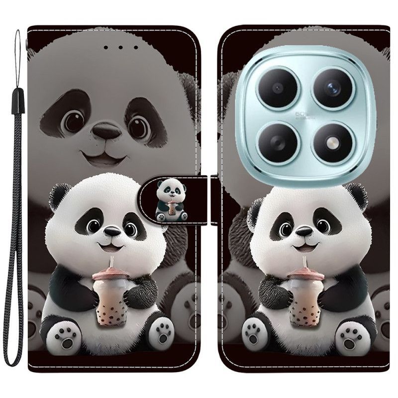Housse Xiaomi Redmi Note 15 5G / Poco M8 5G Panda Milk Tea