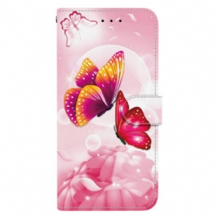 Housse Xiaomi Redmi Note 15 5G / Poco M8 5G Papillons Roses