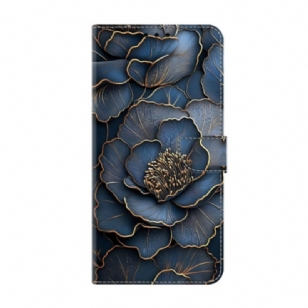 Housse Xiaomi Redmi Note 15 5G / Poco M8 5G Pivoine Bleu Doré