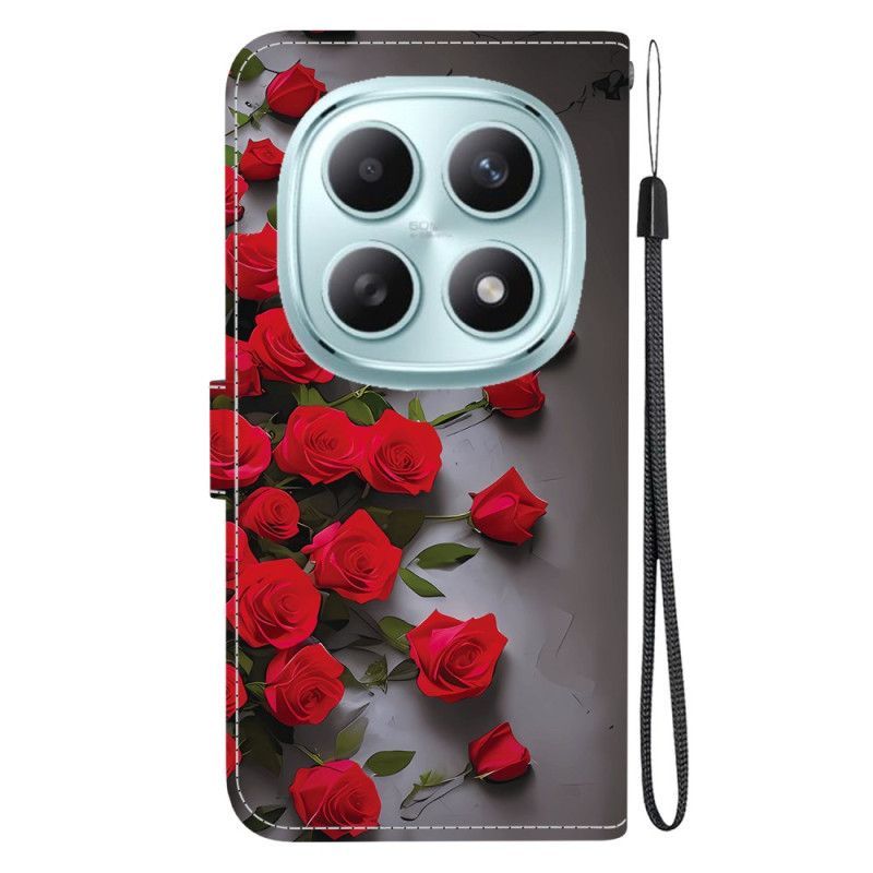 Housse Xiaomi Redmi Note 15 5G / Poco M8 5G Roses Rouges