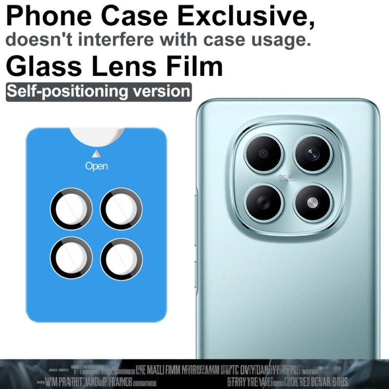 Lentille de Protection en Verre Trempé pour Xiaomi Redmi Note 15 5G / Poco M8 5G (cadre de positionnement)