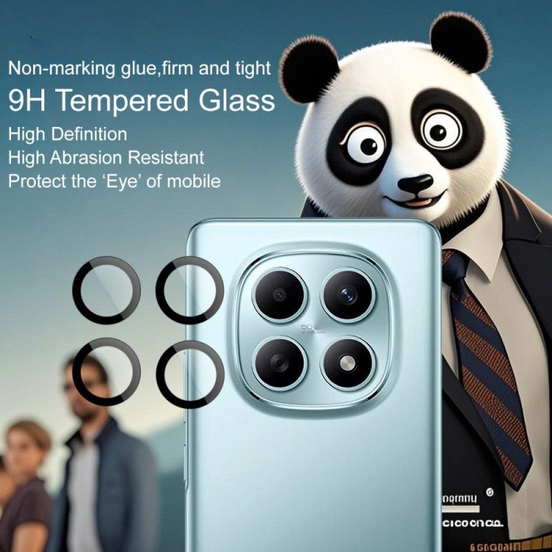 Lentille de Protection en Verre Trempé pour Xiaomi Redmi Note 15 5G / Poco M8 5G (cadre de positionnement)