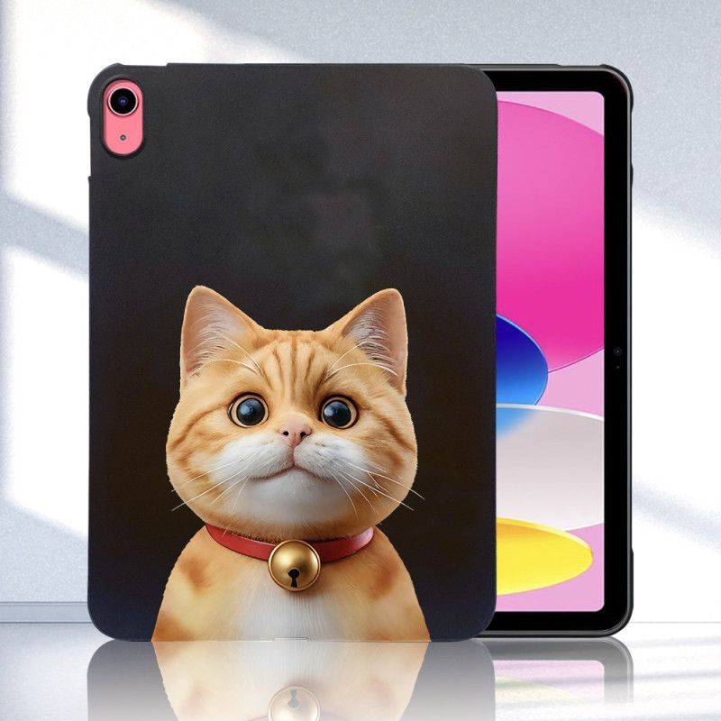Coque iPad (2025) / 10.9 (2022) chat à poil court