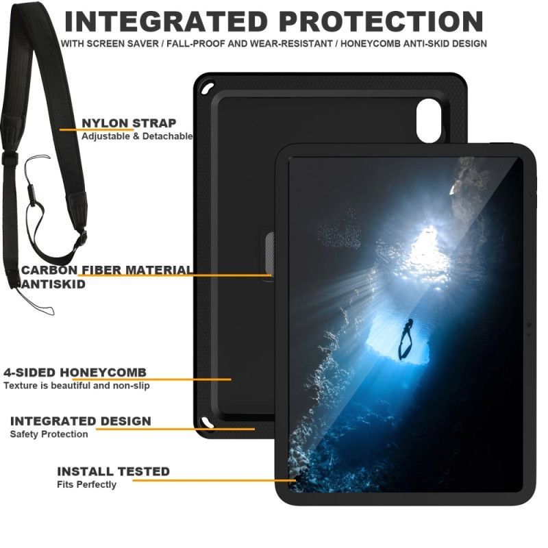 Coque iPad (2025) / 10.9" (2022) EVA avec Sangle-Support et Bandoulière