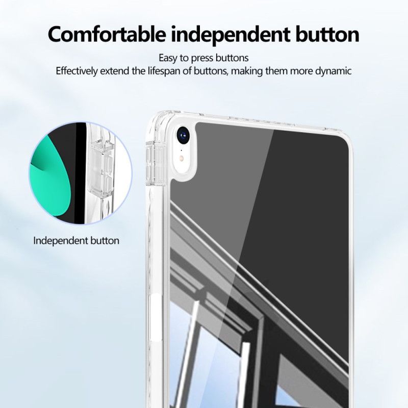 Coque iPad (2025) / 10.9 (2022) Hybride avec Porte-Stylet